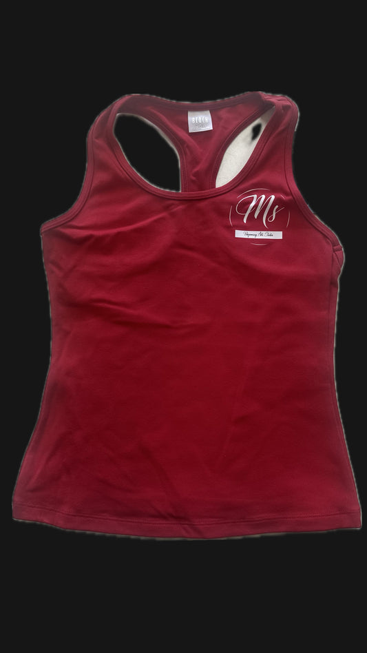 Bloch Freestyle Girls Red Tank